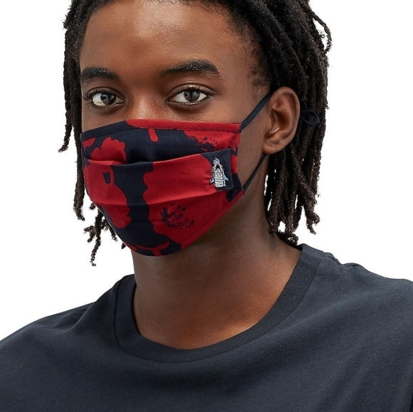 Coach Flower Camo Print Face Mask - Picture 2 of 6